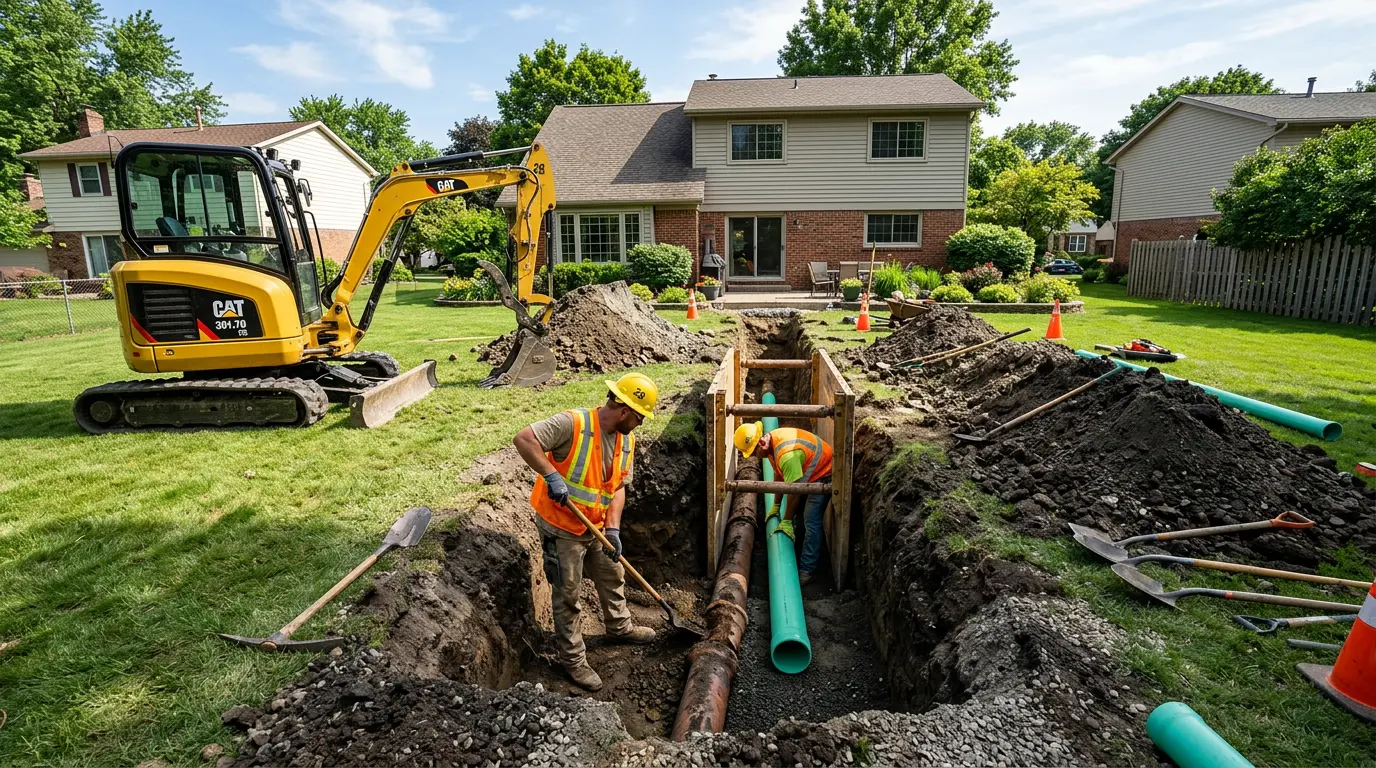 Sewer Line Cleaning in Clayton, NC